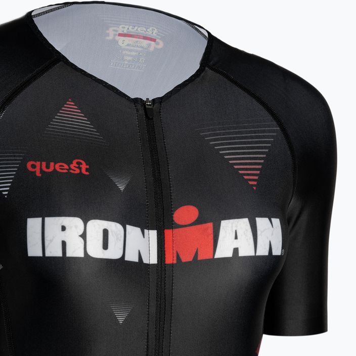 Quest Iron Man women's triathlon suit black 3