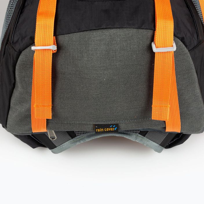 BERGSON Tunnebo 35 l hiking backpack black/orange 8
