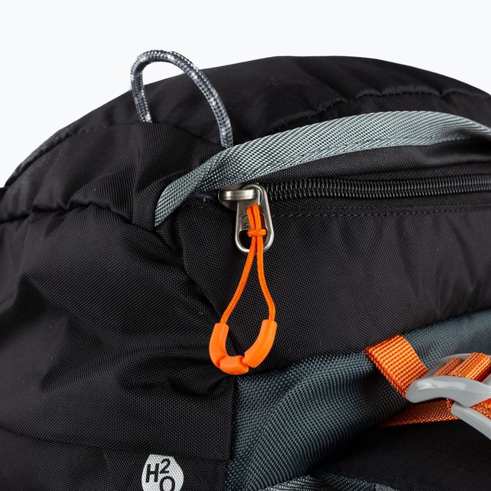 BERGSON Tunnebo 35 l hiking backpack black/orange 9
