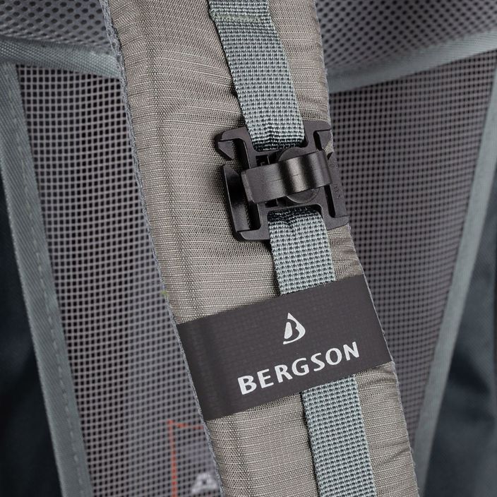 BERGSON Vinstra 40 l hiking backpack grey 11