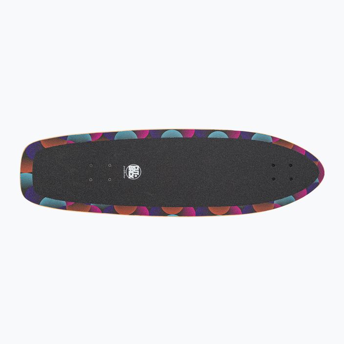 Surfskate skateboard Cutback Big Wave 34" black and colour CUT-SUR-BWA 4