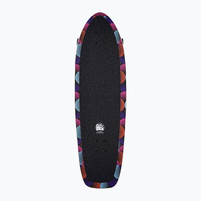 Surfskate skateboard Cutback Big Wave 34" black and colour CUT-SUR-BWA 8