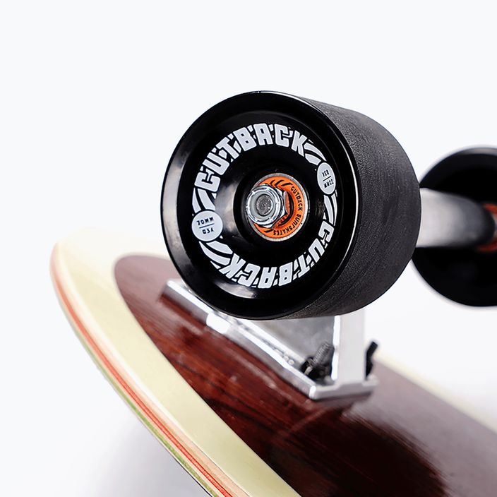 Cutback Fat Wave 31" brown surfskateboard CUT-SUR-FWA 10