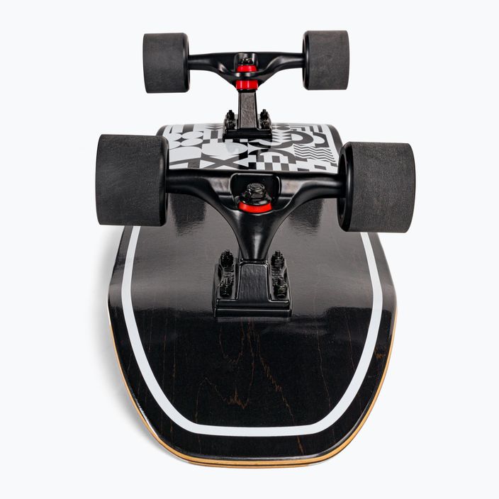 Surfskate Cutback B&W 32" black and white skateboard CUT-SUR-B&W 5
