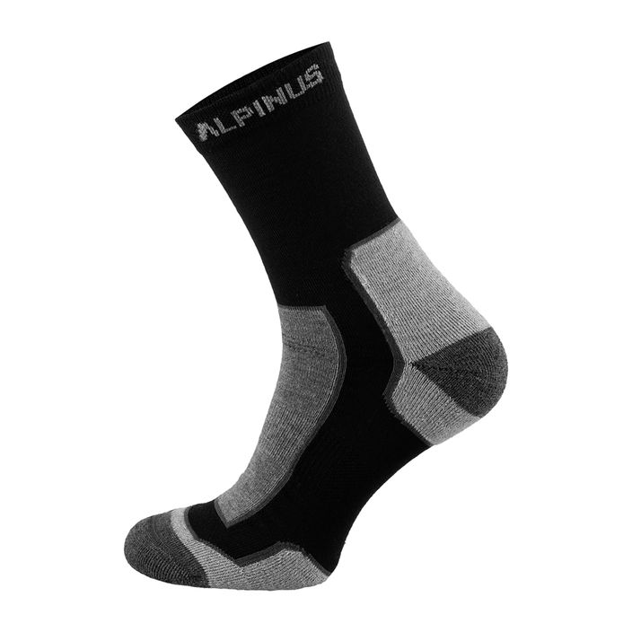 Alpinus Sveg grey/black trekking socks 2