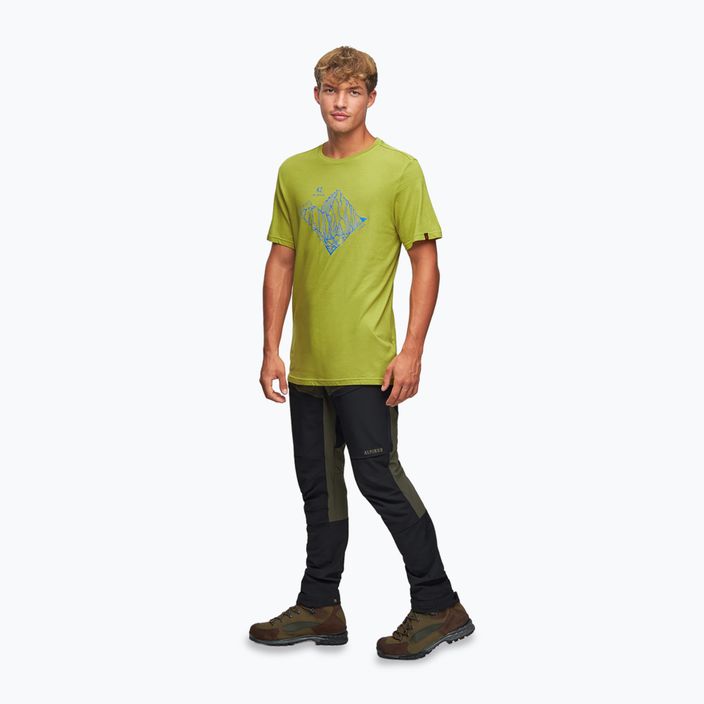 Alpinus Skilbrum men's t-shirt olive 2