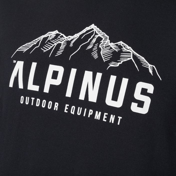 Alpinus Mountains men's t-shirt black 8