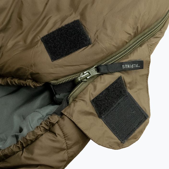 Alpinus Survival 1300 sleeping bag S11631 olive 8