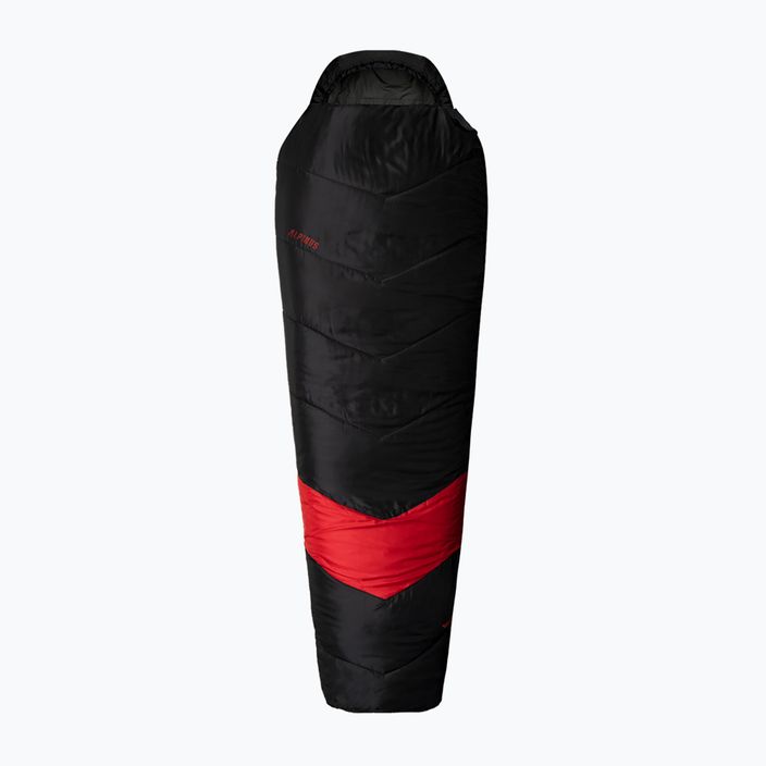 Alpinus Classic 1250 sleeping bag S11638 black/red