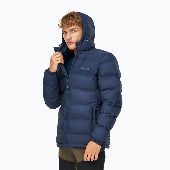 Alpinus Felskinn II men's down jacket navy blue 4