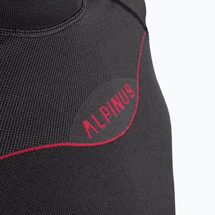 Children's thermal underwear set Alpinus Tactical Gausdal graphite/pink 4