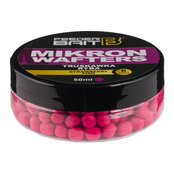 Wafters Feeder Bait Mikron Strawberry & Fish 6 mm 50 ml FB27-8 hook bait 2