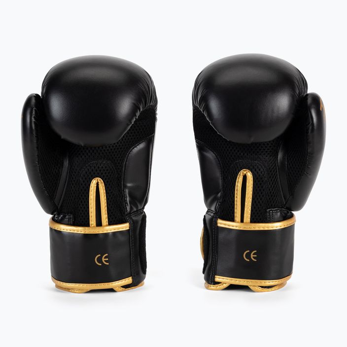DBX BUSHIDO "HAWK" boxing gloves Active Clima black and gold B-2v17 2