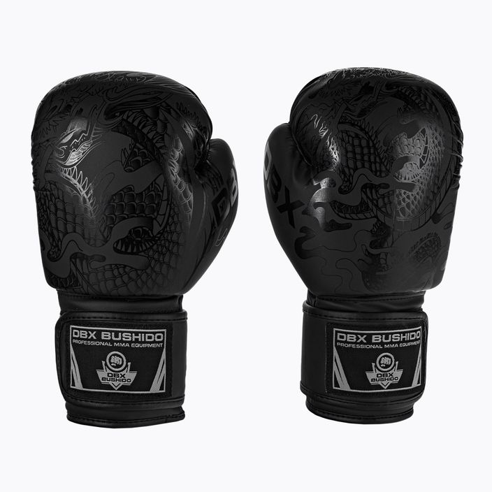 DBX BUSHIDO "Black Dragon" boxing gloves black B-2v18