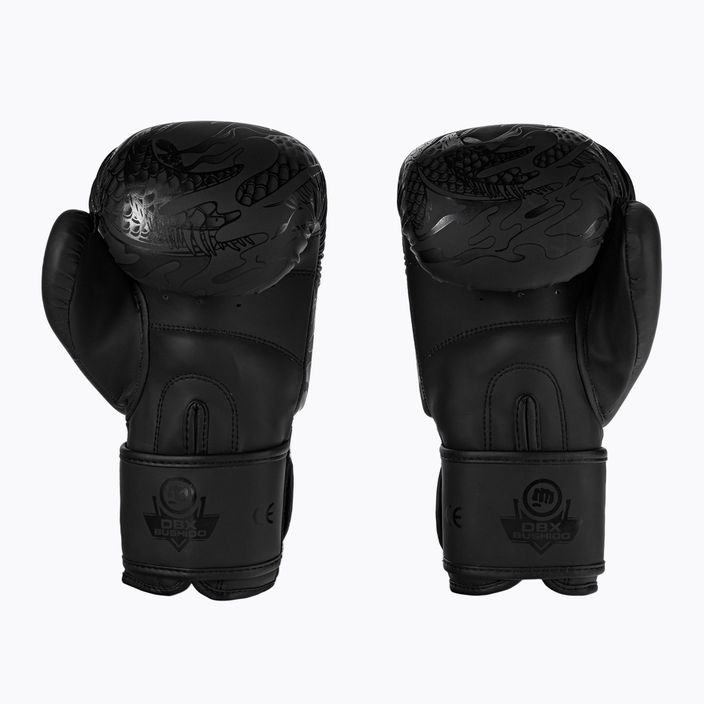 DBX BUSHIDO "Black Dragon" boxing gloves black B-2v18 2