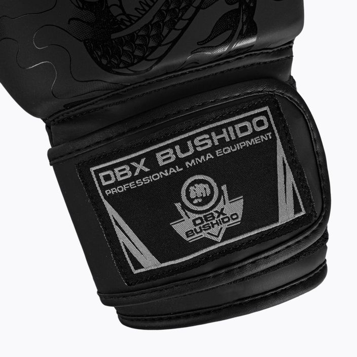 DBX BUSHIDO "Black Dragon" boxing gloves black B-2v18 5