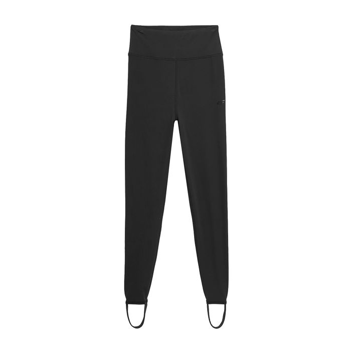 Women's yoga leggings 4F black 4FSS23TFTIF045-20S 2