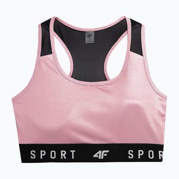 4F fitness bra pink 4FSS23USBAF051-56S 4