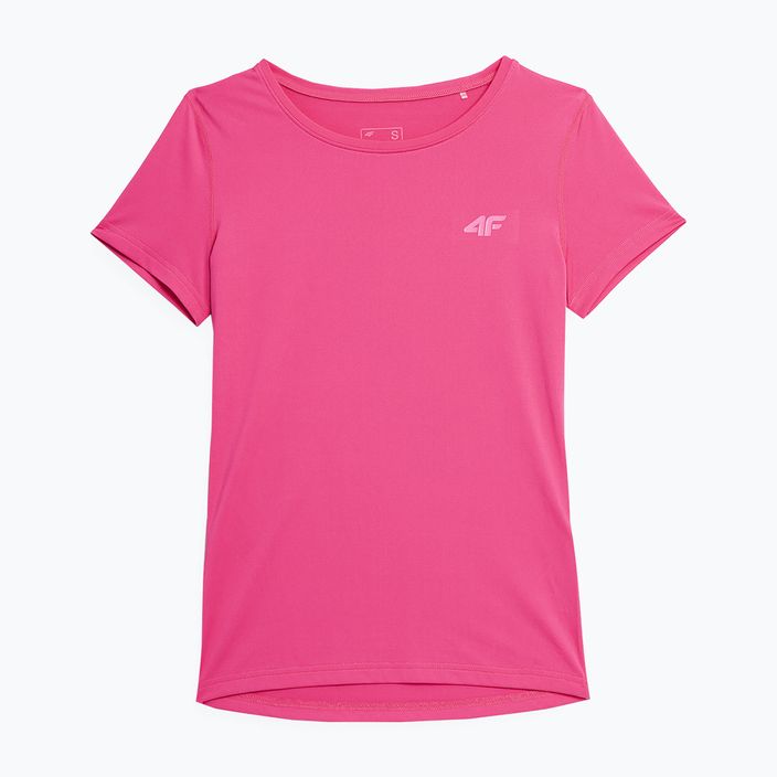 Women's training t-shirt 4F pink 4FSS23TFTSF261-54S