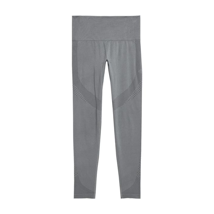 Women's leggings 4F grey 4FSS23TFTIF053-24S 2