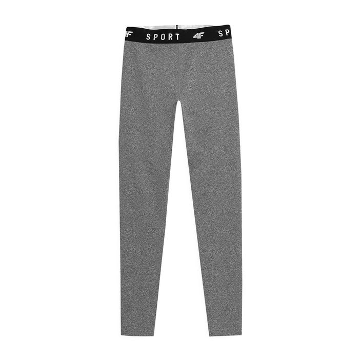 Women's leggings 4F grey 4FSS23TFTIF077-24M 2