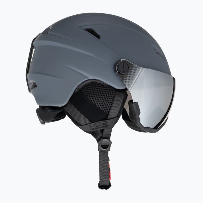Men's ski helmet 4F M034 grey 4