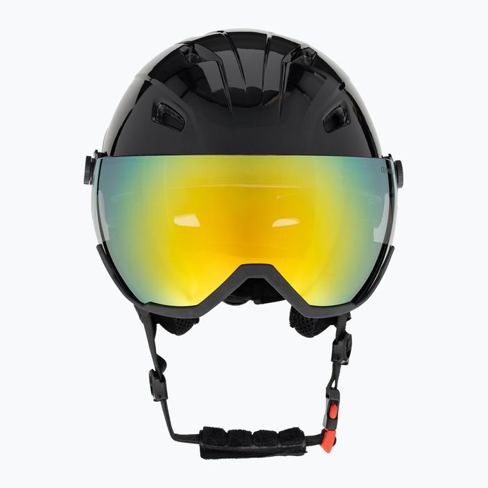 Women's ski helmet 4F F032 deep black 2