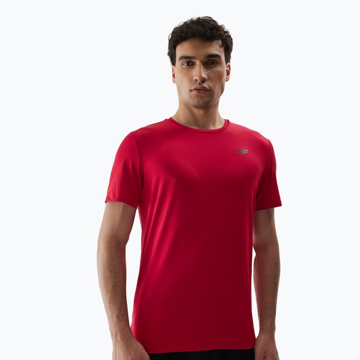 Men's training t-shirt 4F M448 red 3