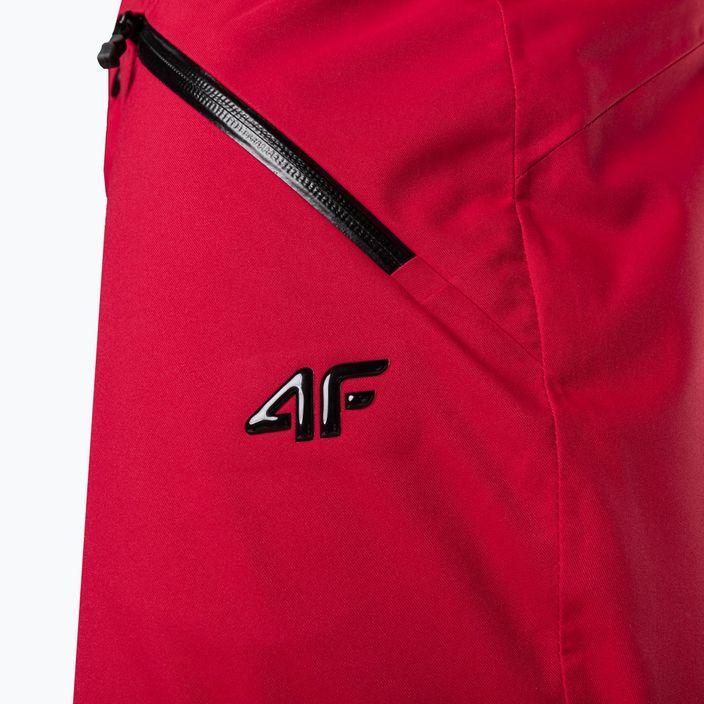 Men's ski trousers 4F M343 dark red 5