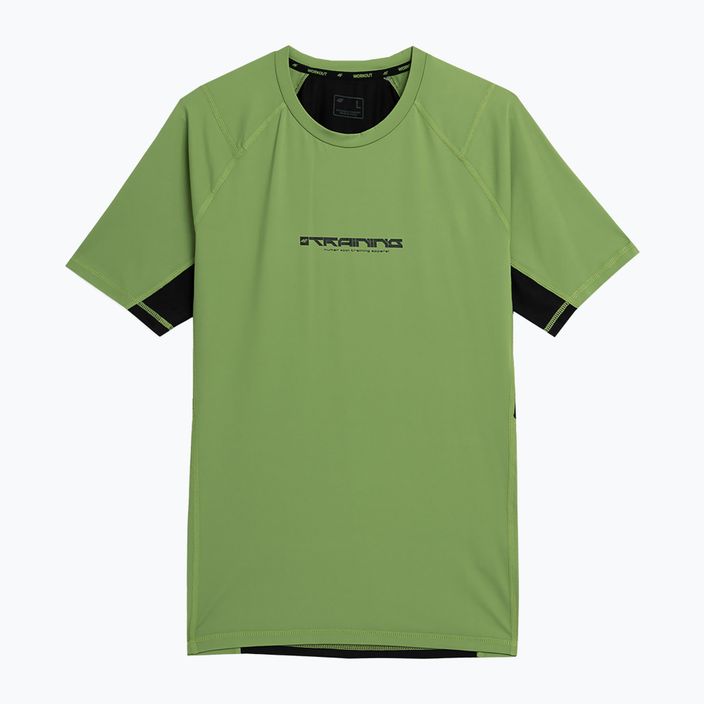 Men's training t-shirt 4F M437 green