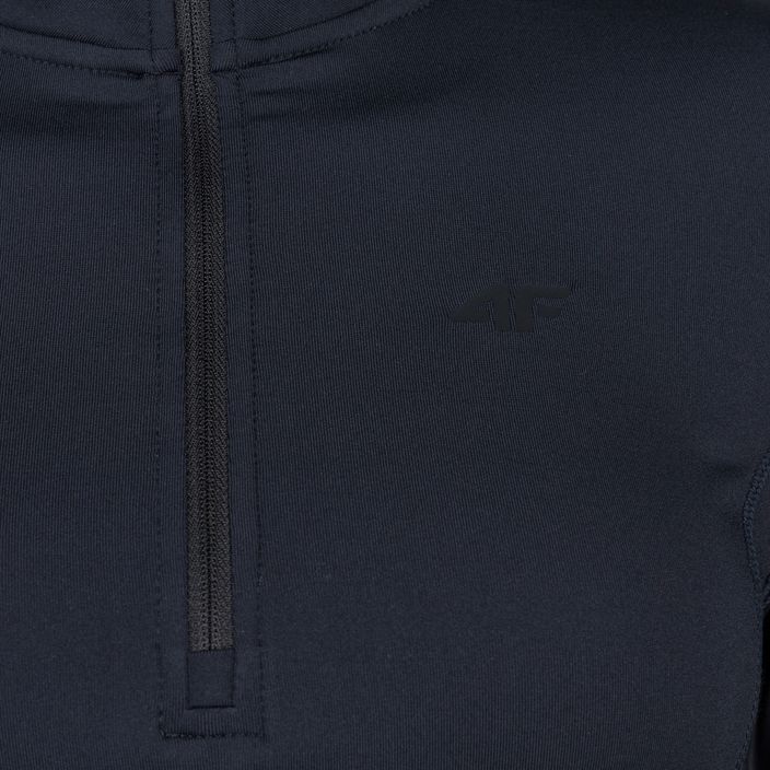 Women's sweatshirt 4F F043 deep black 3