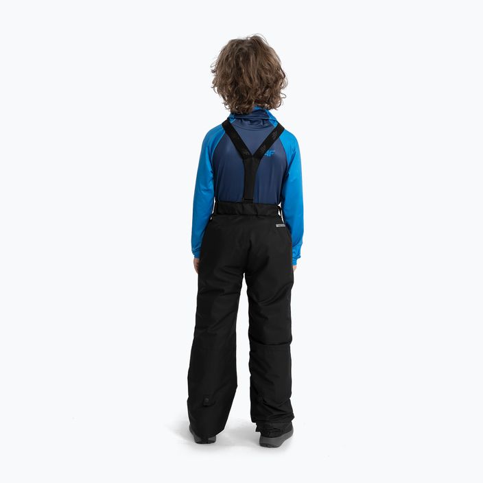 Children's ski trousers 4F M358 black 2
