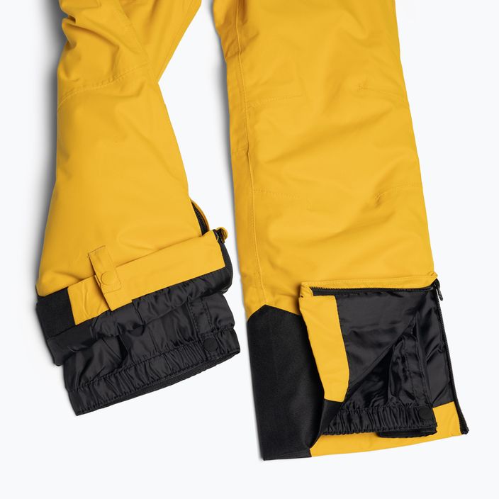 Children's ski trousers 4F M360 yellow 4