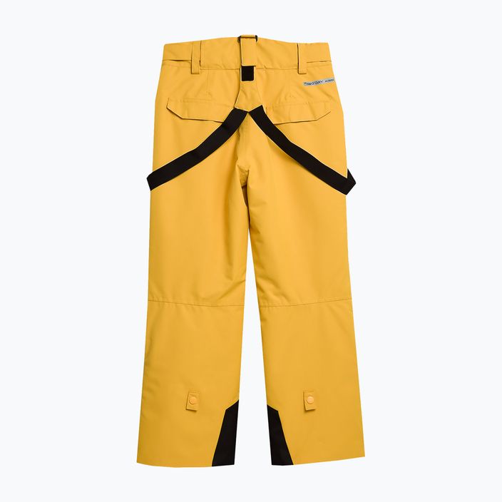 Children's ski trousers 4F M360 yellow 6