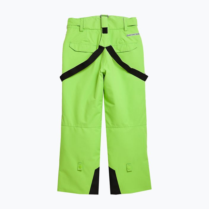 Children's ski trousers 4F M360 green neon 8