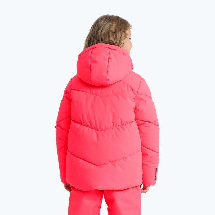 Children's ski jacket 4F F293 hot pink neon 2
