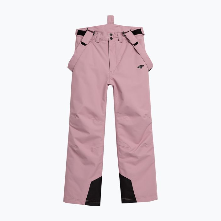 Children's ski trousers 4F F353 dark pink 7