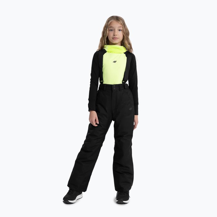 Children's ski trousers 4F F353 black