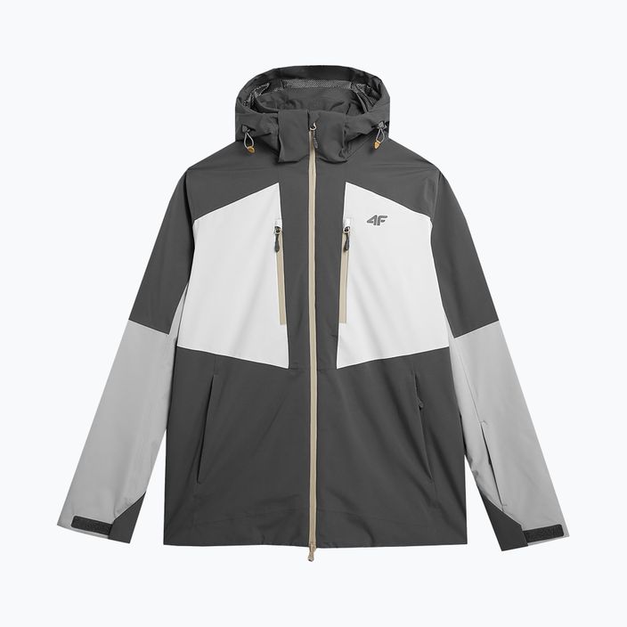 Men's ski jacket 4F M345 dark/grey 3