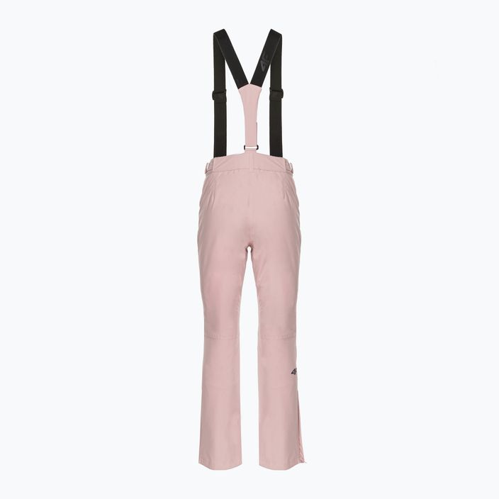Women's ski trousers 4F F419 light pink 2