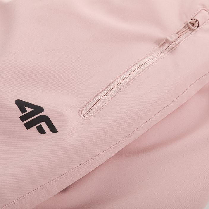 Women's ski trousers 4F F419 light pink 3
