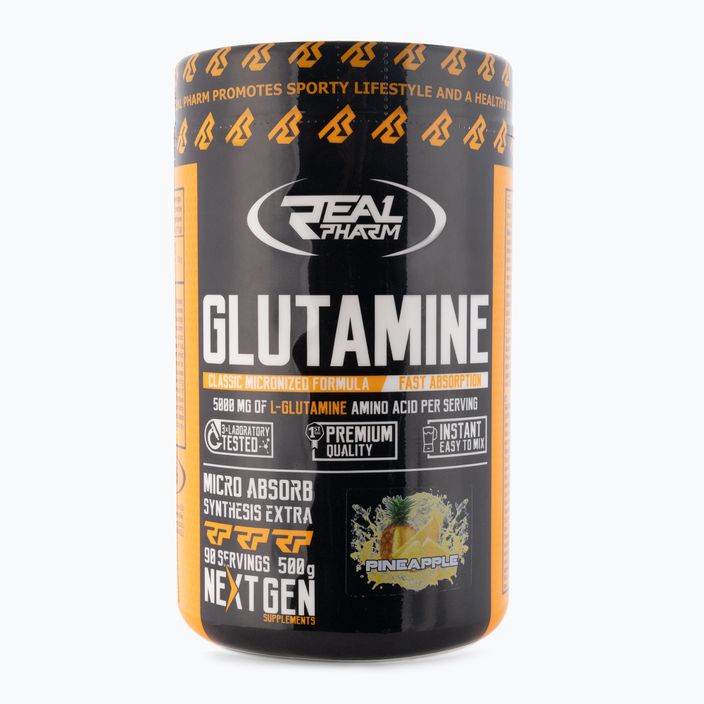 Glutamine Real Pharm amino acids 500g pineapple 666480
