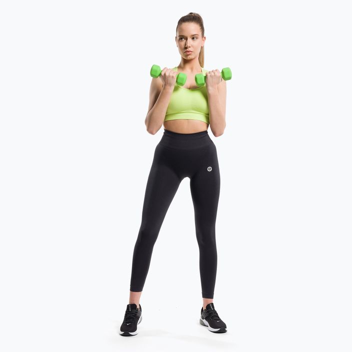 Women's training leggings Gym Glamour Flexible Anthracite 429 2