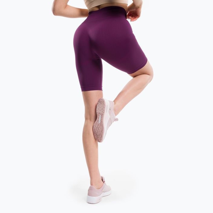 Women's training shorts Gym Glamour Flexible Violet 439 3