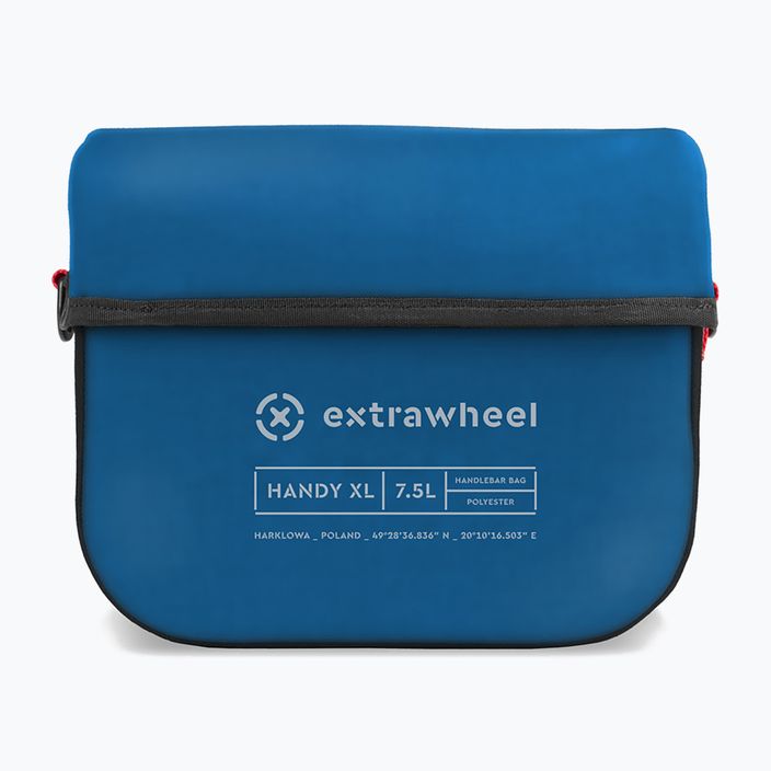 Handlebar bag Extrawheel Handy XL 7.5 l blue/black