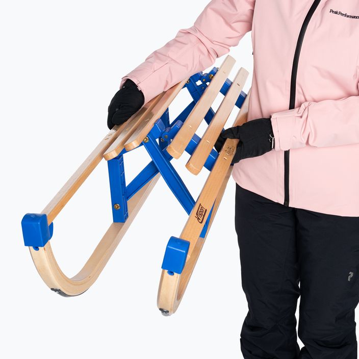 Children's folding sled VT-Sport Davos 100 brown DKV 73100 3