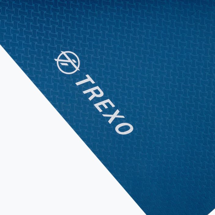 TREXO yoga mat TPE 2 6 mm blue YM-T02N 3