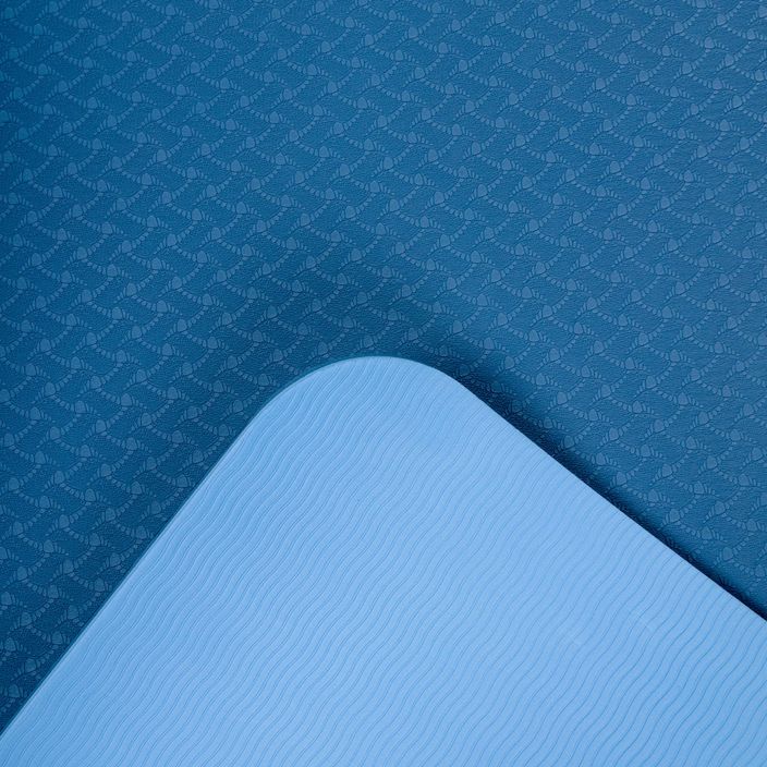 TREXO yoga mat TPE 2 6 mm blue YM-T02N 4