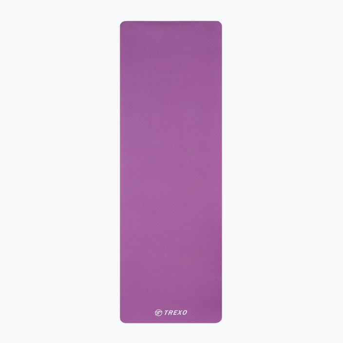 TREXO yoga mat TPE 2 6 mm pink YM-T02R 2