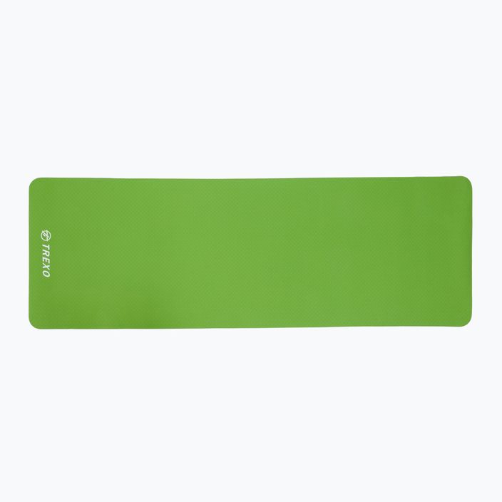 TREXO yoga mat TPE 6 mm green YM-T01Z 2